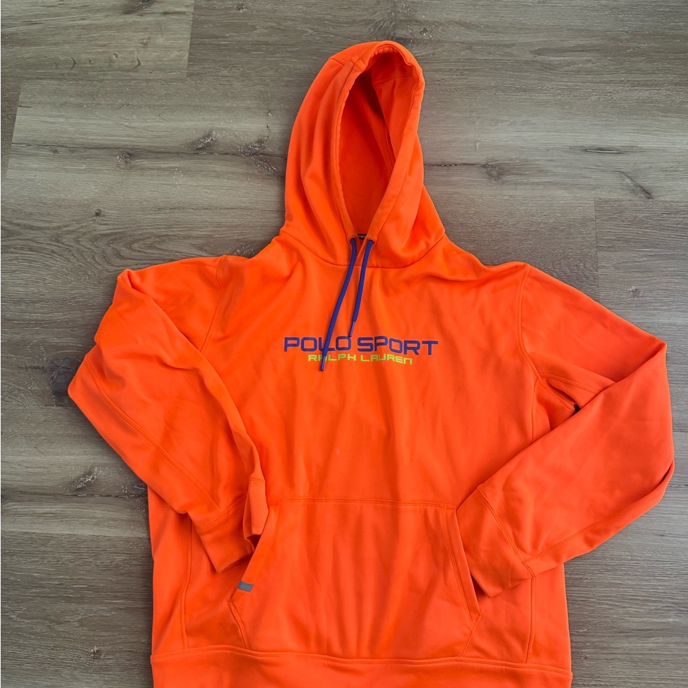 Polo Sport Orange Hoodie